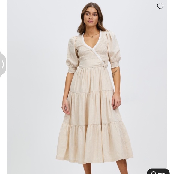 NEW! Mon Renn Boho prairie  maxi dress - Picture 1 of 10